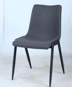 כיסאות פינת אוכל מעוצבים באפור