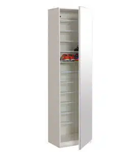 ארון נעליים מעוצב בצבע לבן