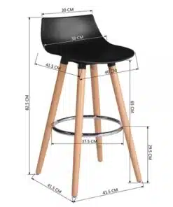 כיסא בר מעוצב למטבח