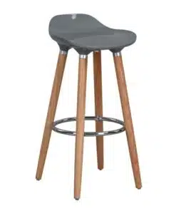 כסאות בר מודרניים אפורים