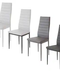 Alternative view of פינת אוכל במבצע  שולחן זכוכית שחורה + 6 כסאות