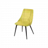 כסאות פינת אוכל בצבע לימון - כיסאות לפינת או מעוצבים בבד בבד קטיפה איכותי - כל הרהיטים סטייל מאסטר רהיטים - רהיטים איכותיים לבית ולמשרד