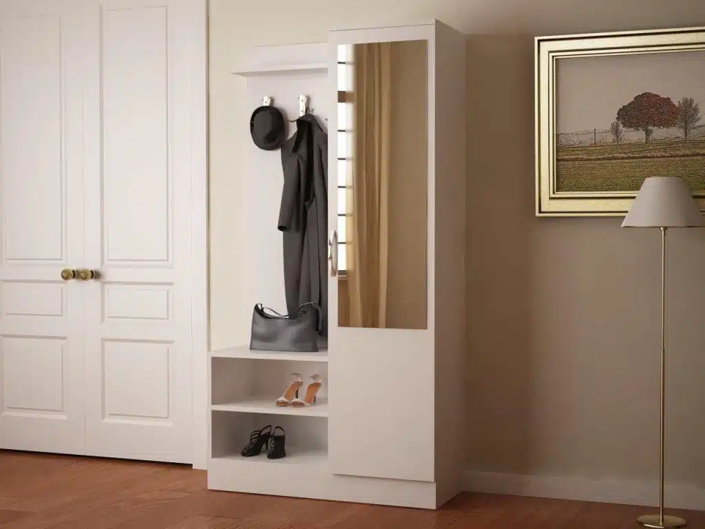 ארון לבן - ארון כניסה לבית או לחדר שינה - רהיטים מעוצבים לבית ולמשרד - איכות פרימיום | סטייל מאסטר רהיטים