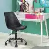 כיסא מחשב שחור דמוי עור איכותי
