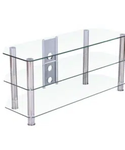 Alternative view of מזנון לטלוויזיה מזכוכית בעיצוב מודרני