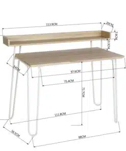 Alternative view of שולחן כתיבה מעוצב לבית