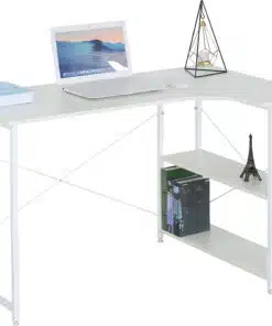 Alternative view of שולחן פינתי למחשב בצורת ר