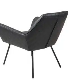 Alternative view of כורסא מעוצבת לסלון בצבע שחור