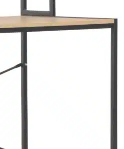 שולחן מחשב מעוצב עף מדף עליון רוחב 120