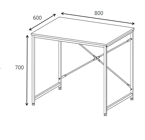 שולחן עבודה לבן - שולחן מחשב רוחב 80 ס"מ - רהיטים מעוצבים לבית ולמשרד - איכות פרימיום | סטייל מאסטר רהיטים