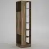 ארון נעליים מסתובב עם מראה