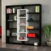 כוורת מעוצבת לסלון שחור לבן