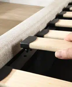 מיטת יחיד עם ארגז מצעים
