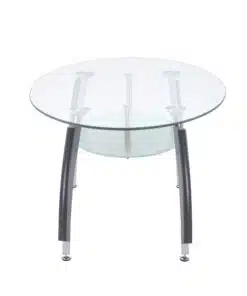 Alternative view of שולחן קפה אובלי מזכוכית