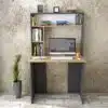 שולחן כתיבה עם מדפים