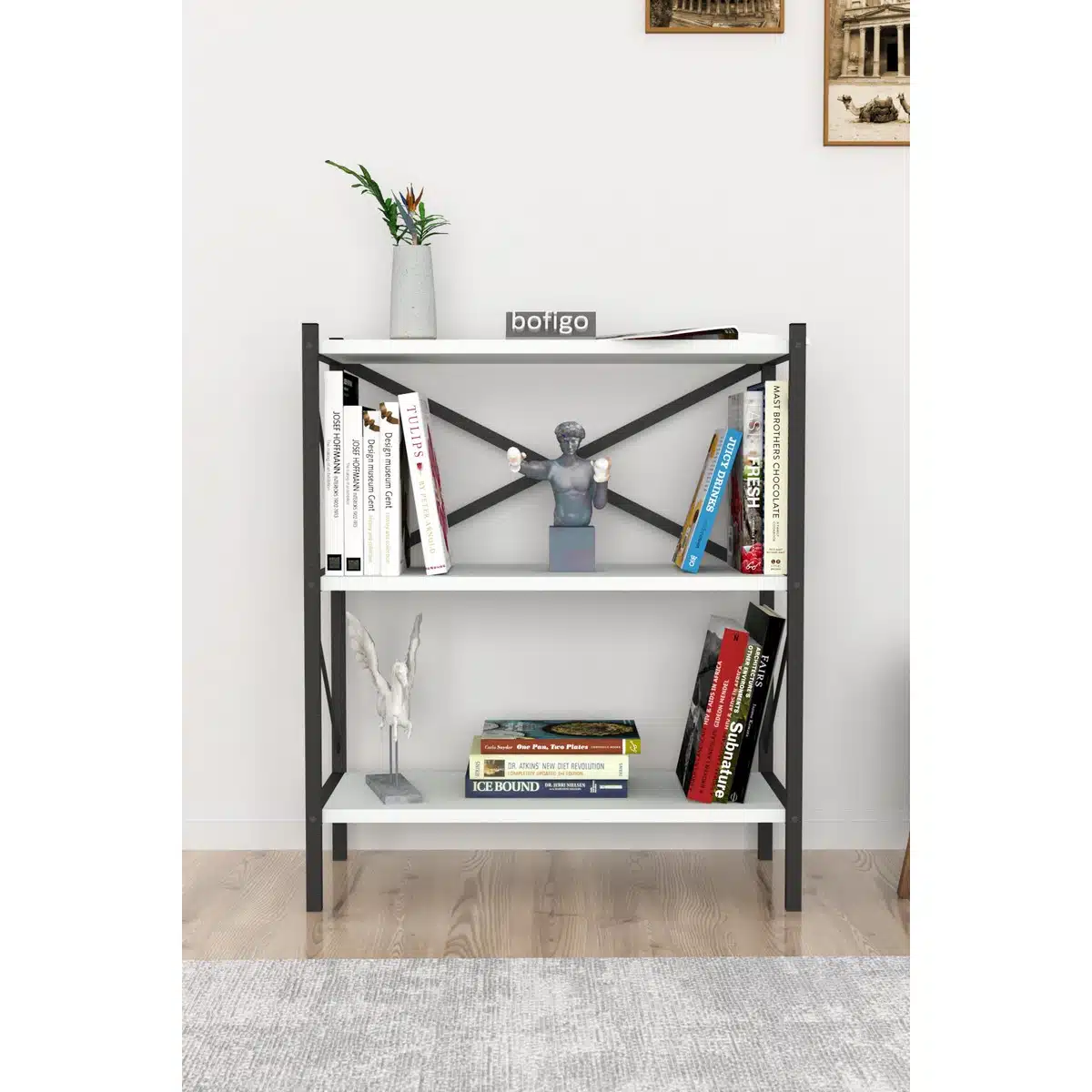 ארון מדפים פתוח - ארון מדפים נמוך - ארון משרדי סטייל מאסטר רהיטים - רהיטים איכותיים לבית ולמשרד ארון מדפים פתוח