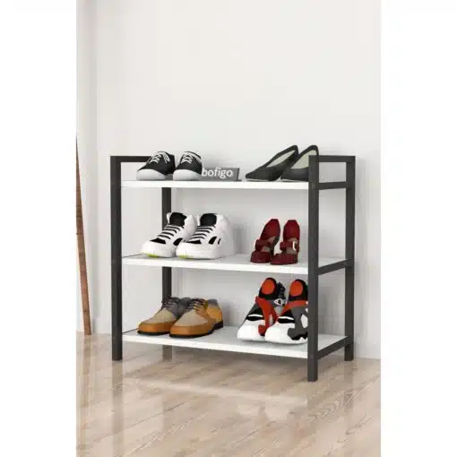 ארון מדפים נמוך פתוח