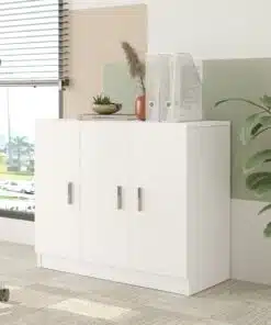 ארונית אחסון בצבע לבן