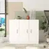 ארונית אחסון לבנה