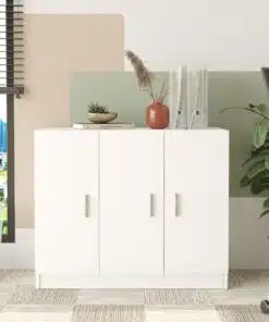 ארונית אחסון לבנה