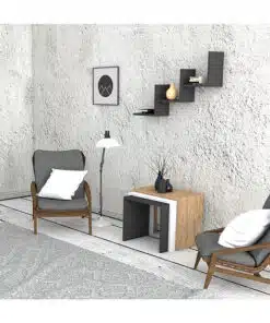 סטייליניג לבית מדפים לסלון