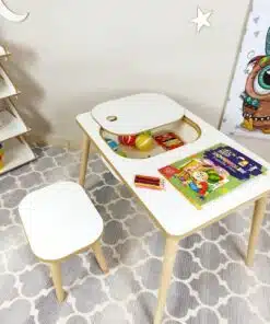 שולחן לילדים מעץ