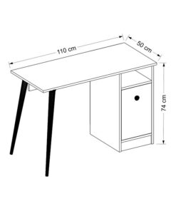 שולחן עבודה מעוצב מעץ