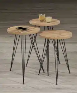 שולחנות צד עגולים הום סטיילניג