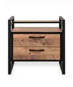 שידת לילה מעץ