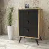 שידת מגירות מעץ לבית
