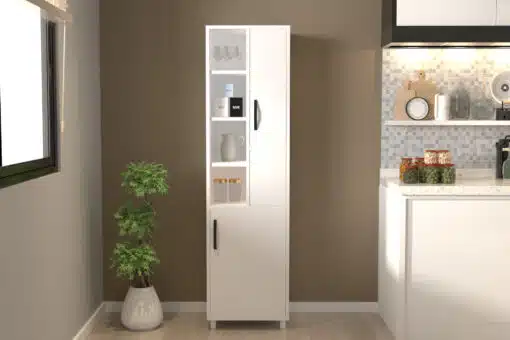 ארון לבן למטבח