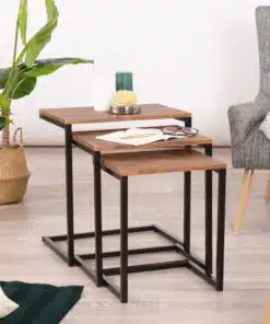 סט שולחונת צד לסלון בזול