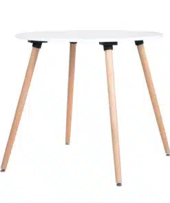 שולחן אוכל לבן בזול