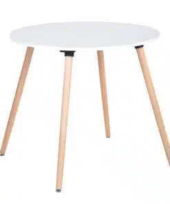 שולחן אוכל למטבח בצבע לבן