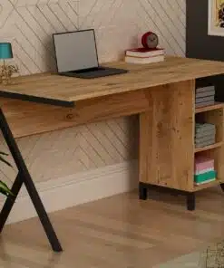 שולחן כתיבה עם מדפים