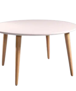 שולחן לסלון פלטה לבנה