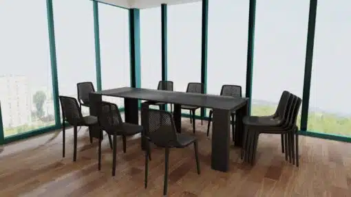 שולחן נפתח לפינת אוכל