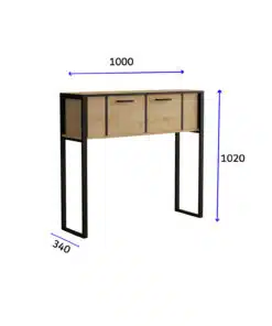 שידה לכניסה לבית רוחב 100 סמ