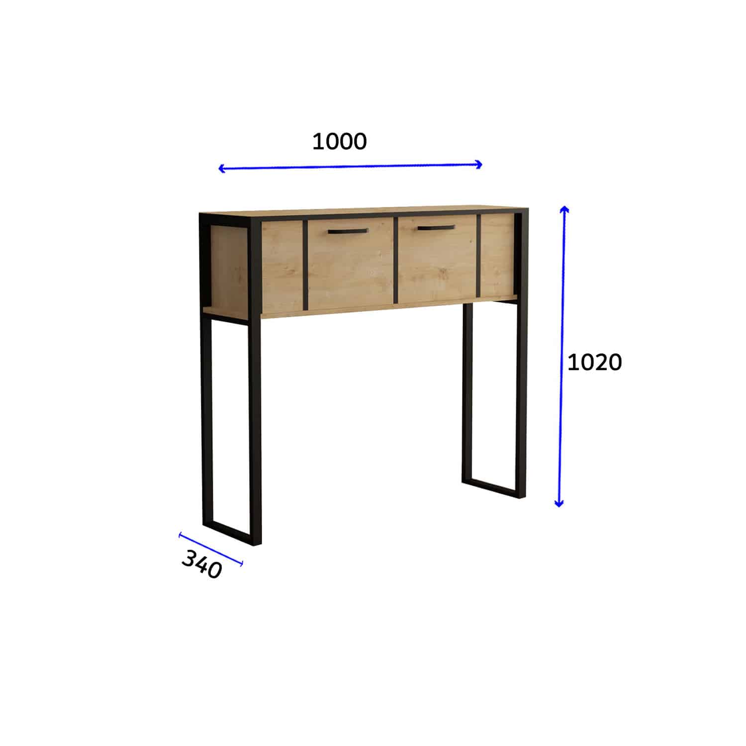 שידה לכניסה לבית רוחב 100 סמ - קונסולה צרה לכניסה לבית - כל הרהיטים סטייל מאסטר רהיטים - רהיטים איכותיים לבית ולמשרד שידה לכניסה לבית רוחב 100 סמ