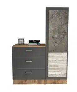 ארון בגדים עם מגירות בזול