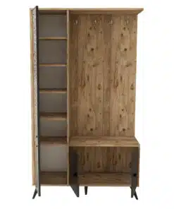 ארון מדפים לחדר השינה