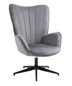 כורסא בבד אפור