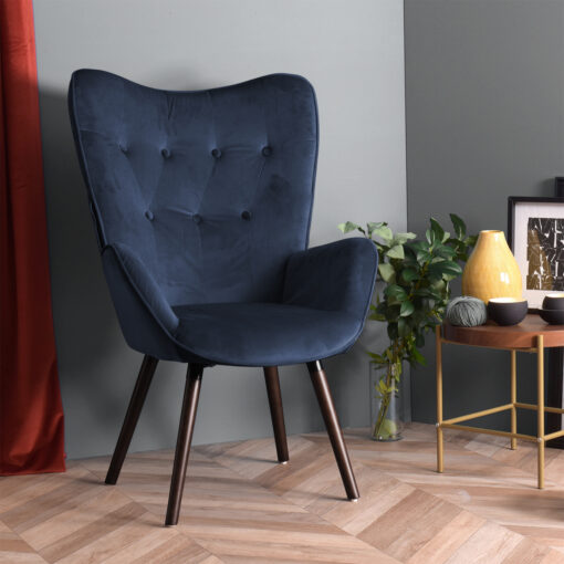 כורסא כחולה לסלון