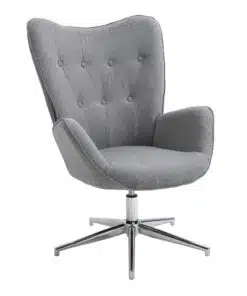 כורסא לסלון אפור במבצע