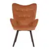 כורסא מעוצבת בבד חמרה
