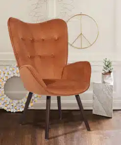 כורסא קטנה לסלון בד חמרה