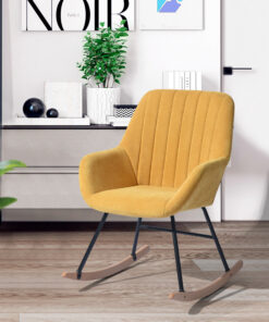 כיסא הנקה צהוב