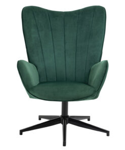 כיסא ירוק מעוצב לסלון
