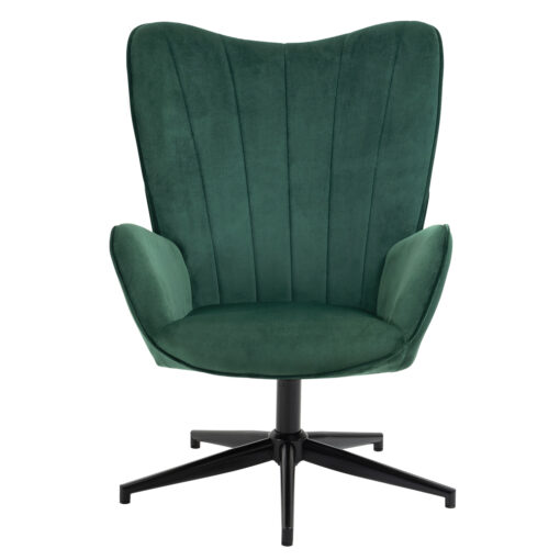כיסא ירוק מעוצב לסלון