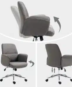 כיסא מחשב אפור